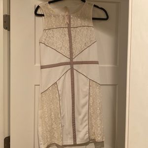 Mystree beige with lace sleeveless size small